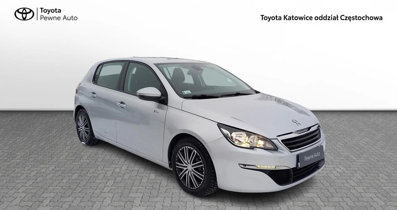 Peugeot 308 cena 36800 przebieg: 141071, rok produkcji 2014 z Piotrków Trybunalski małe 211